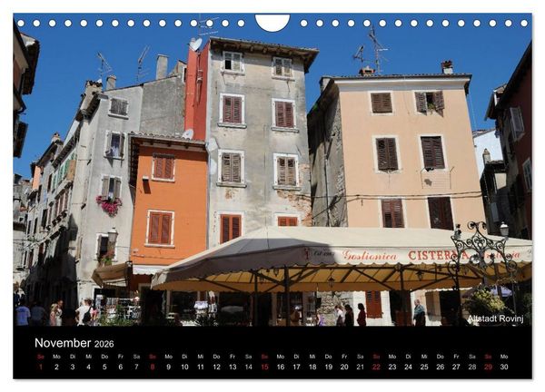 Produktbild: ISTRIEN - Die Perle Kroatiens (Wandkalender 2026 DIN A4 quer), CALVENDO Monatskalender