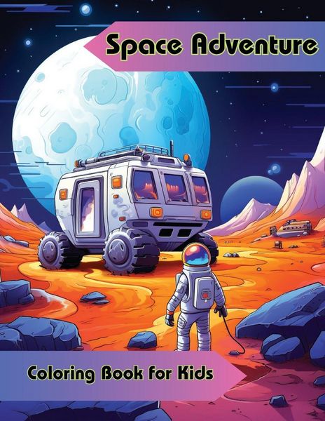 Produktbild: Space Adventure Coloring Book for Kids