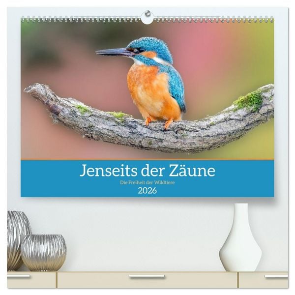 Produktbild: Jenseits der Z&auml;une (hochwertiger Premium Wandkalender 2026 DIN A2 quer), Kunstdruck in Hochglanz
