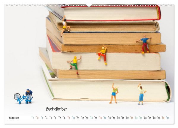 Produktbild: Chair-Sharing ... und andere Mini-Welten (Wandkalender 2026 DIN A2 quer), CALVENDO Monatskalender