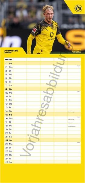 Produktbild: BVB Familienplaner 2027
