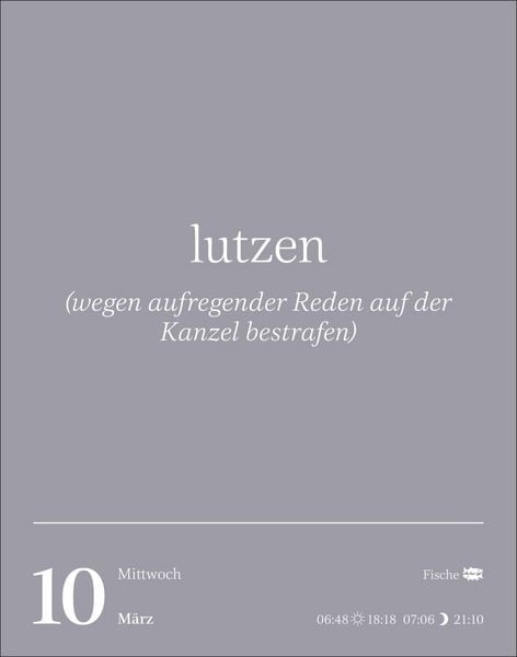 Produktbild: Duden Vergessene Wortsch&auml;tze Tagesabrei&szlig;kalender 2027