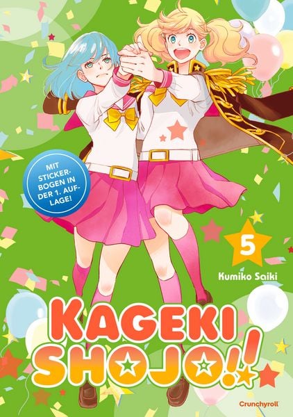 Kageki Shojo!! – Band 5, Taschenbuch von Kumiko Saiki, Pegasus Manga, 9782832472071