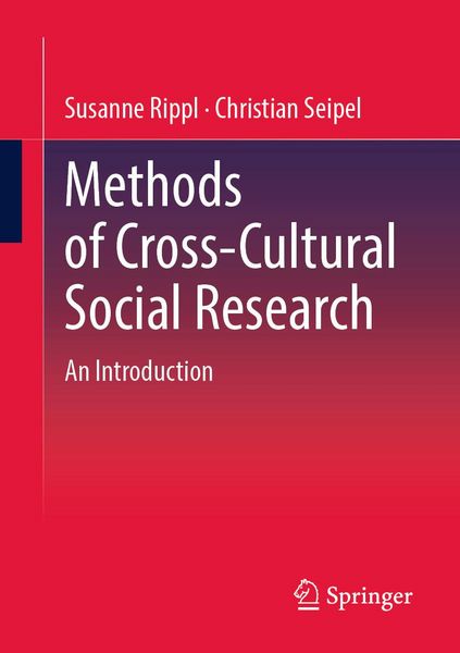Produktbild: Methods of Cross-Cultural Social Research