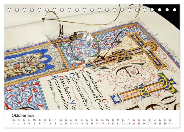 Produktbild: Abtei Marienstatt (Tischkalender 2026 DIN A5 quer), CALVENDO Monatskalender