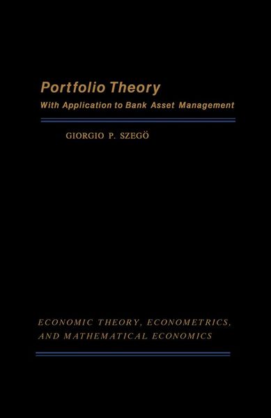 Produktbild: Portfolio Theory