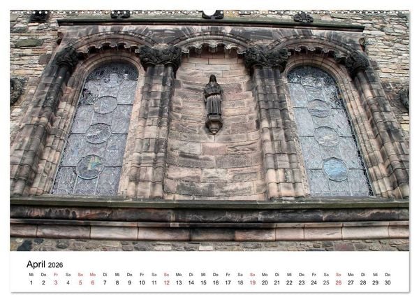 Produktbild: Schottlands Hauptstadt Edinburgh (Wandkalender 2026 DIN A2 quer), CALVENDO Monatskalender