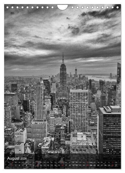 Produktbild: New York - The Big Apple (Wandkalender 2026 DIN A4 hoch), CALVENDO Monatskalender