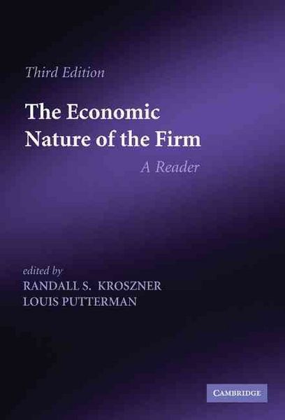Produktbild: The Economic Nature of the Firm