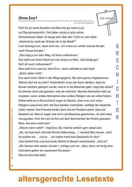 Produktbild: Lesetandems Demokratie 3./4. Klasse