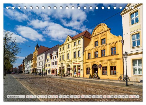Produktbild: Cottbus Impressionen (Tischkalender 2026 DIN A5 quer), CALVENDO Monatskalender