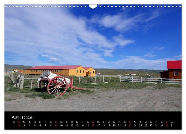 Produktbild: S&uuml;dpatagonien &ndash; das "Ende" der Welt (Wandkalender 2026 DIN A3 quer), CALVENDO Monatskalender