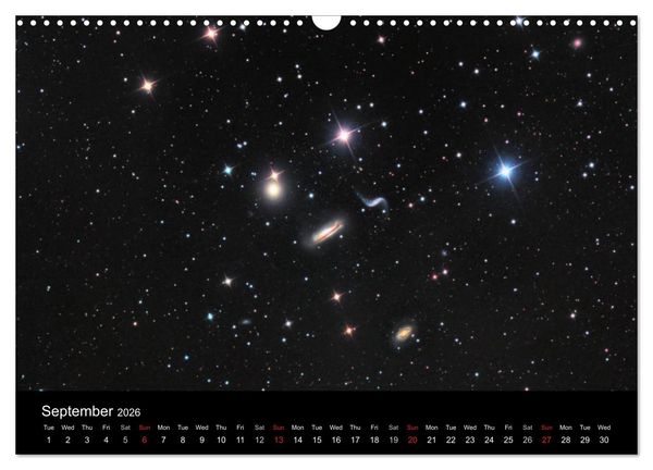 Produktbild: Deepsky (Wall Calendar 2026 DIN A3 landscape), CALVENDO 12 Month Wall Calendar