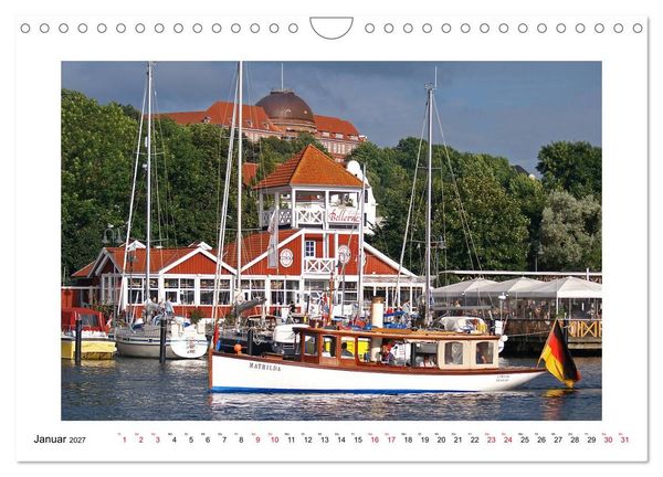 Produktbild: Rauchfahnen &uuml;ber der Ostsee - Schiffe unter Dampf (Wandkalender 2027 DIN A4 quer), CALVENDO Monatskalender