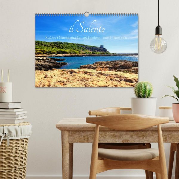 Produktbild: il Salento Kulturlandschaft zwischen zwei Meeren (Wandkalender 2026 DIN A3 quer), CALVENDO Monatskalender