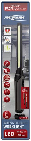 Produktbild: Ansmann 990-00125 Inspection IL700R LED Arbeitsleuchte akkubetrieben 7W 700lm