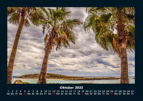 Produktbild: Palmentraum 2025 Fotokalender DIN A4