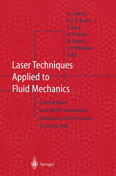 Produktbild: Laser Techniques Applied to Fluid Mechanics