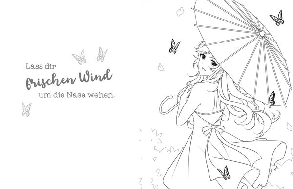 Produktbild: Malbuch Manga & Anime