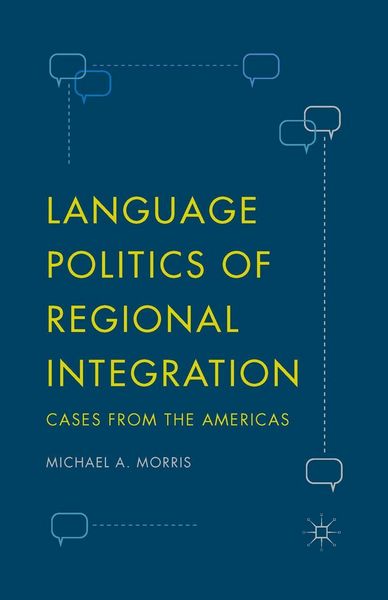 Produktbild: Language Politics of Regional Integration