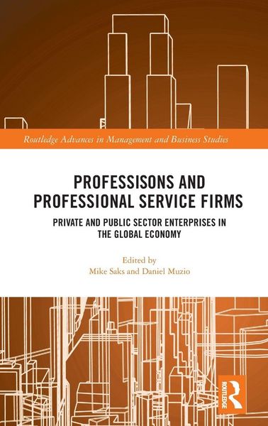 Produktbild: Professions and Professional Service Firms