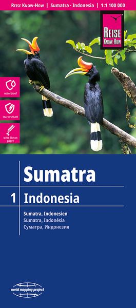 Reise Know-How Landkarte Sumatra (1:1.100.000) - Indonesien 1