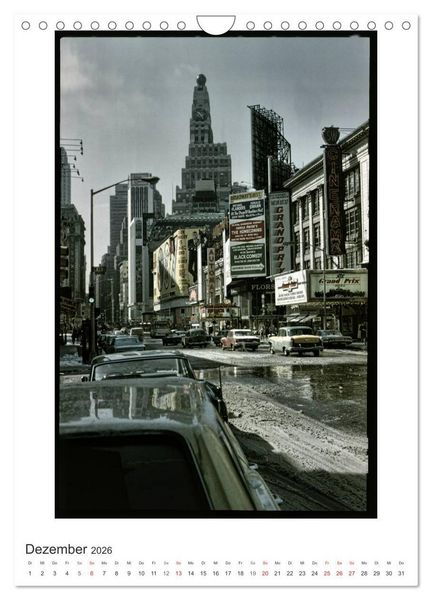Produktbild: NEW YORK CITY - Vintage Views (Wandkalender 2026 DIN A4 hoch), CALVENDO Monatskalender