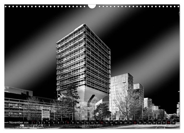 Produktbild: Faszination Frankfurter Architektur (Wandkalender 2026 DIN A3 quer), CALVENDO Monatskalender