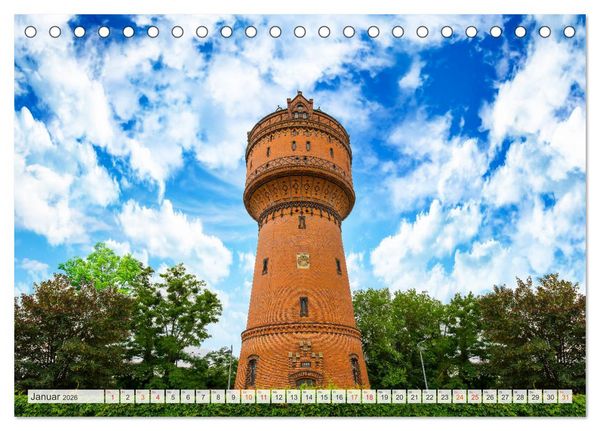 Produktbild: Torgau Impressionen (Tischkalender 2026 DIN A5 quer), CALVENDO Monatskalender