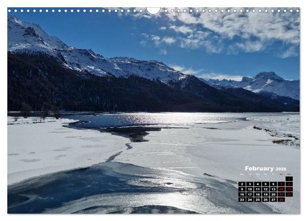 Produktbild: Engadine 2026 - Nature and landscapes (Wall Calendar 2026 DIN A3 landscape), CALVENDO 12 Month Wall Calendar