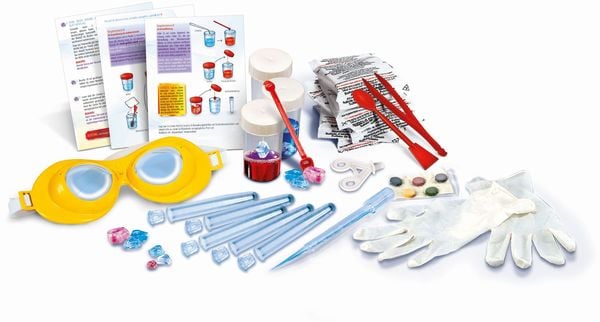 Produktbild: Kristalle selbst z&uuml;chten, Starter-Set (Experimentierkasten)