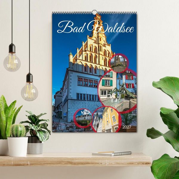 Produktbild: Bad Waldsee (Wandkalender 2027 DIN A2 hoch), CALVENDO Monatskalender
