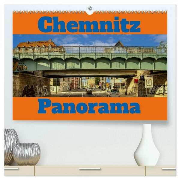 Produktbild: Chemnitz Ansichten (hochwertiger Premium Wandkalender 2026 DIN A2 quer), Kunstdruck in Hochglanz