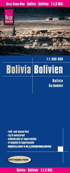 Produktbild: Reise Know-How Landkarte Bolivien / Bolivia (1:1.300.000)