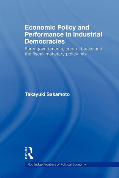 Produktbild: Economic Policy and Performance in Industrial Democracies