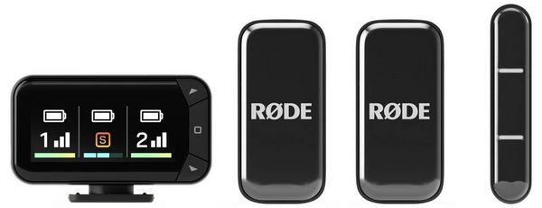 Produktbild: Rode Ansteck Mikrofon-Set Wireless Micro Camera Kit &Uuml;bertragungsart (Details):Funk, Kabellos Blitzschuh-Montage, inkl. Kabel