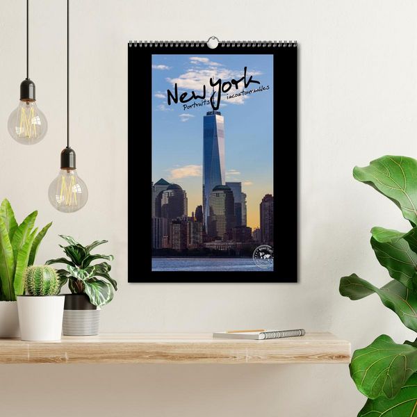 Produktbild: New York &ndash; Portraits incontournables (Calendrier mural 2026 DIN A3 horizontal), CALVENDO calendrier mensuel