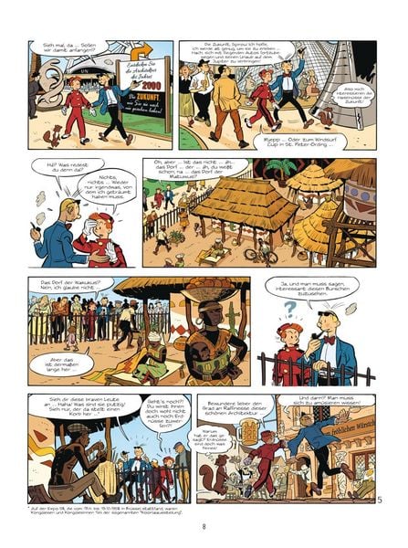 Produktbild: Spirou und Fantasio 55: Das Ged&auml;chtnis der Zukunft