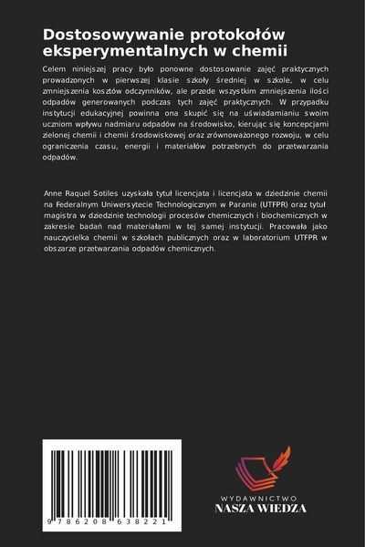 Produktbild: Dostosowywanie protoko&iquest;&oacute;w eksperymentalnych w chemii