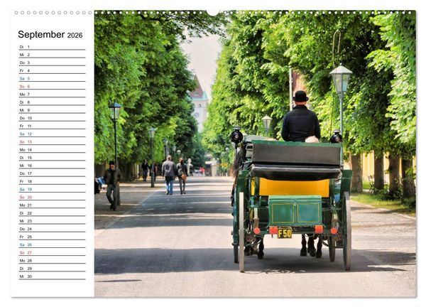 Produktbild: Wien - &Ouml;sterreichs charmante Hauptstadt (hochwertiger Premium Wandkalender 2026 DIN A2 quer), Kunstdruck in Hochglanz