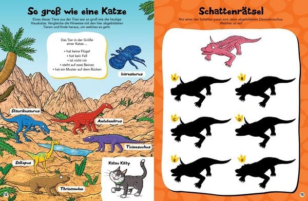Produktbild: Das gro&szlig;e Dinosaurier-Mitmachbuch