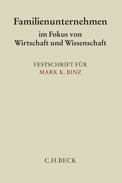 Produktbild: Familienunternehmen im Fokus von Wirtschaft und Wissenschaft