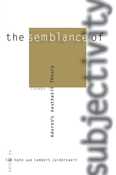 Produktbild: The Semblance of Subjectivity