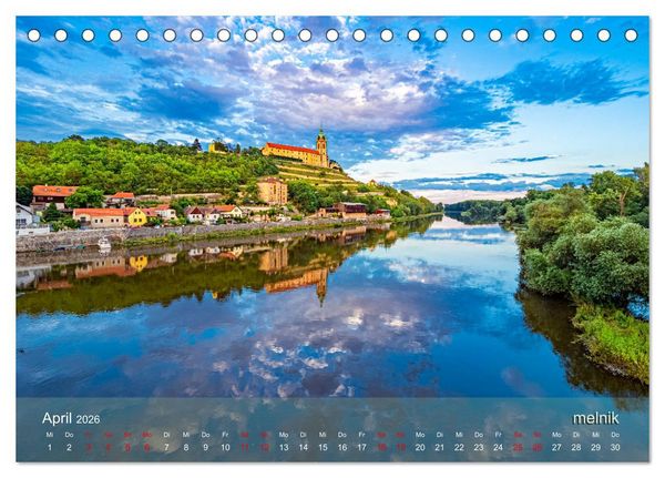 Produktbild: der elbestrom urbanes (Tischkalender 2026 DIN A5 quer), CALVENDO Monatskalender