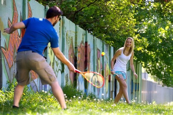 Produktbild: Speedminton 400085 - Set S700, Schl&auml;gerset