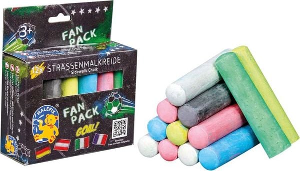 Produktbild: Stra&szlig;enmalkreide Fan Pack 12pcs.