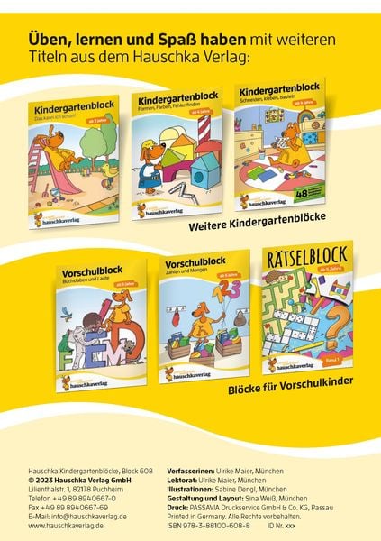 Produktbild: Kindergartenblock ab 3 Jahre - Jetzt bin ich groß!