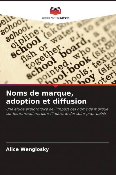 Produktbild: Noms de marque, adoption et diffusion