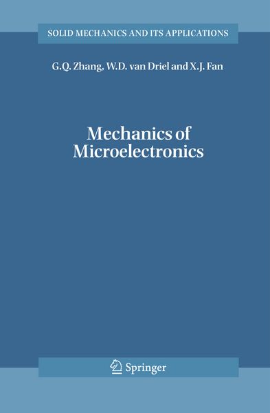 Produktbild: Mechanics of Microelectronics