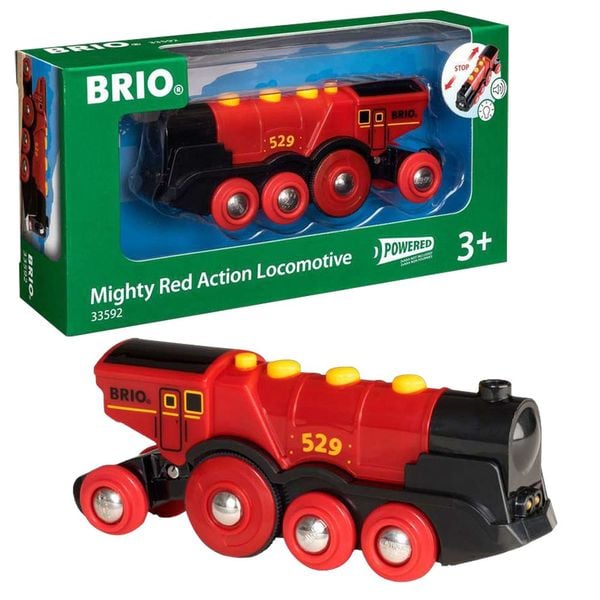 Produktbild: Brio Rote Lola, Batterielok